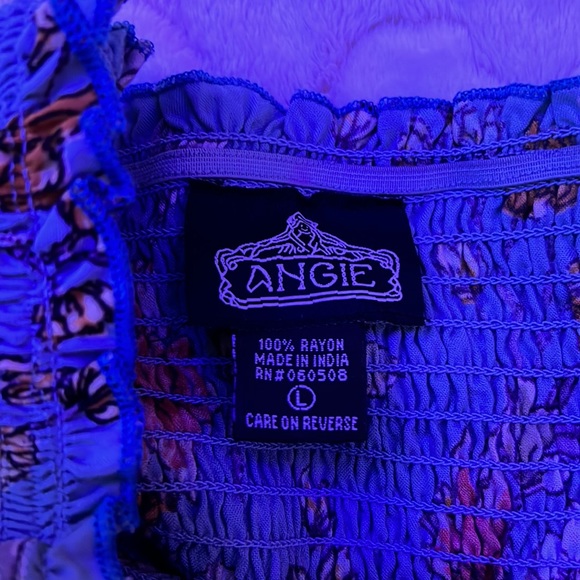 Strapless floral romper. - Picture 3 of 3